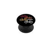 Viajes a Dinamarca Copenhague Bike Souvenir PopSockets PopGrip Adhesivo