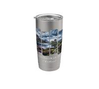Viajes a las Tierras Altas de Escocia | Highland Traveler Vaso térmico de acero inoxidable de doble pared