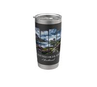 Viajes a las Tierras Altas de Escocia | Highland Traveler Vaso térmico de acero inoxidable de doble pared