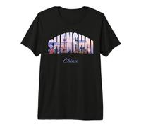 Viajes a Shanghái China Camiseta Premium