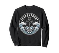 Viajes Alemania Playa Eckernförde Anchor Waves Design Sudadera