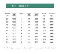 Viajes Caña de Pescar telescópica portátil, caña Mano, Plataforma Pesca, Diez Mejores, Ultraligera, ultradura, Ligera y Grande Agua Dulce(4.8m)