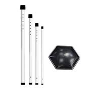 Viajes de golf | Barra de soporte para bolsa de viaje Stockball Support System ajustable portátil viaje de golf | Protecteur de Support Pour Clubs de Golf, Sac de Voyage de Golf