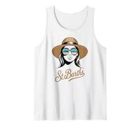 Viajes de Vacaciones de St Barths, Viaje de Chicas caribeñas Camiseta sin Mangas