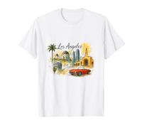 Viajes Diarios clásicos de Los Ángeles L.A. USA Camiseta