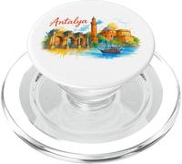 Viajes Diarios clásicos de Turquía en Antalya PopSockets PopGrip para MagSafe