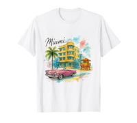 Viajes Diarios clásicos en Miami Florida USA Camiseta