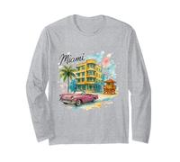 Viajes Diarios clásicos en Miami Florida USA Manga Larga