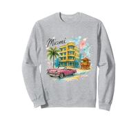 Viajes Diarios clásicos en Miami Florida USA Sudadera