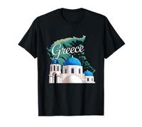 Viajes Europa Grecia Atenas Santorini Creta Vacaciones griegas Camiseta