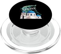 Viajes Europa Grecia Atenas Santorini Creta Vacaciones griegas PopSockets PopGrip para MagSafe