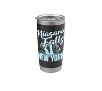 Viajes familiares y recuerdos a las Cataratas del Niágara a Nueva York Vaso térmico de acero inoxidable de doble pared