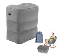 Viajes Inflable Reposapiés,Almohada Inflable Altura Ajustable Para Aviones,Almohada de Viaje Para Tren,CojíN de Altura Regulable Para Viajes
