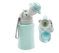 Viajes Potty Portable Travel Toiling para niños pequeños Baby Nitty Pee Bottle Portable Kids Potty para niños Camping Travel Blue