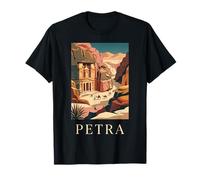 Viajes Retro en Camello por el Antiguo Desierto de Petra Jordan Camiseta