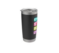Viajes Vlog Editar Vlogger Videógrafo Editor de vídeo Vlogging Vaso térmico de acero inoxidable de doble pared