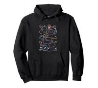 Viajes y Vacaciones Lindos Sellos Vacaciones Diseño Gráfico Color Sudadera con Capucha