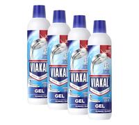VIAKAL Clásico Antical Líquido 750 Ml (Paquete de 4)
