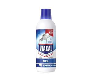 Viakal Clasico Gel Liquido Antical 15 x 500 ml, Eliminador De Cal Dificiles En El Baño y la Cocina, Evita la Reaparicion de Cal