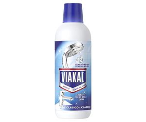 VIAKAL Clásico Líquido para Incrustaciones De Cal Difíciles En El Baño Y La Cocina, con Tecnología Antigoteo 500ml