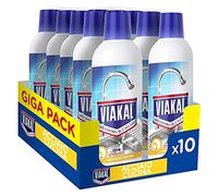 Viakal - Detergente antical líquido vinagre, tamaño grande, 10 unidades de 515 ml