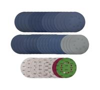 Viaky 36 discos de lijado de 125 mm, gancho y bucle de 5 pulgadas, 8 agujeros en húmedo y seco, almohadillas de lijado redondas de grano 240 400 600 800 1000 1200 1500 2000 3000, discos de lijado
