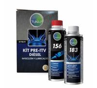Vialine Kit ITV Diésel Aditivo Antihumos Diésel + Tratamiento Aceite - Reduce Emisiones, Humo y Opacidad - Limpia Inyectores y Motor - para Pasar ITV Diesel