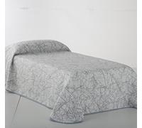 VIALMAN Colcha Bouti Ligera Sofia 18 para Cama Individual de 90 cm | Tamaño Colcha 180 x 270 cm, Color Gris