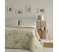 VIALMAN Colcha Bouti Ligera Sofia 20 para Cama de Matrimonio de 135 cm | Colcha Cama 135 | Tamaño Colcha 230 x 270 cm, Color Verde