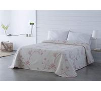 VIALMAN Colcha Bouti Ligera Sofia 20 para Cama de Matrimonio de 180 y 200 cm | Colcha Cama 180 y 200 | Tamaño Colcha 270 x 270 cm, Color Rosa