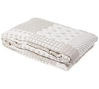VIALMAN Colcha Bouti Ligera Sofia 21 para Cama Individual de 90 cm | Colcha Cama 90 | Tamaño Colcha 180 x 270 cm, Color Beig