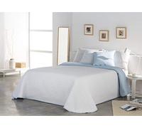 VIALMAN Colcha Bouti Ligera Sofia 26 para Cama de Matrimonio de 150 cm | Tamaño Colcha 250 x 270 cm, Color Azul