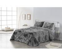 VIALMAN Colcha Bouti Ligera Sofia 30 para Cama de Matrimonio de 150 cm | Colcha Cama 150 | Tamaño Colcha 250x270 cm, Color Gris Marengo