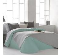 VIALMAN Colcha Bouti Lisa Alba 24 para Cama de 90 | Tamaño Colcha 180 x 270 cm | Colcha Ligera Color Verde Cama 90