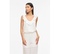 Viamalina, Cuello En V Top Sin Mangas XS