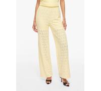 Viamalina Tiro Alto Pantalones De Pierna Ancha L