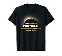Viana do Castelo, Portugal Gran Eclipse Solar Europeo 2026 Camiseta