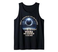 Viana do Castelo, Portugal Gran Eclipse Solar Europeo 2026 Camiseta sin Mangas