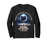 Viana do Castelo, Portugal Gran Eclipse Solar Europeo 2026 Manga Larga