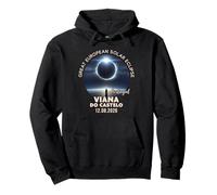 Viana do Castelo, Portugal Gran Eclipse Solar Europeo 2026 Sudadera con Capucha