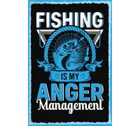 vianmo Cartel de madera 30x20 cm fishing is my anger management Deco Regalo Letrero