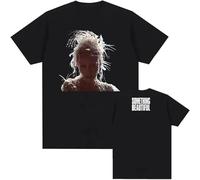 Viaopo Camisetas Álbum 2025 M-iley Cantante Cy-rus Camiseta Gráfica Algodón Cuello Redondo Mujeres Hombres Camiseta Ropa Callejera XS-3XL-Black||XX_l