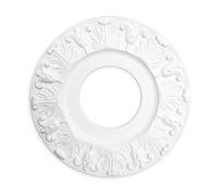 Viaoragiosa MedallóN De Techo Decorativo,MedallóN De Ventilador De Techo,Rosetones Techo Lampara,Placa de Cubierta de Luz de Techo,Ligero,Ocultar imperfecciones,para lámparas de Techo y Ventiladores