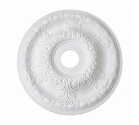Viaoragiosa MedallóN Decorativo para Techos,Placa Decorativa para Ventilador De Techo,Medallón Decorativo de Techo de Poliuretano para lámparas de Ventilador de Techo,Ligero,para Lámpara En Salón