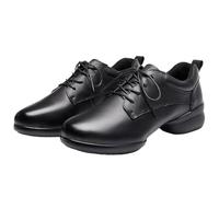 Viaoragiosa Zapatos De Baile Latino Hombre,Zapatos De Baile De SalóN para Hombre,Zapatos De Baile Latino Hombre Negro,Zapatos De Baile para Hombre CláSicos Latinos,Transpirables,para Jazz