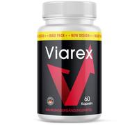 Viarex cápsulas - con L-arginina, maca y extracto de semilla de uva - para hombres activos - 60 cápsulas