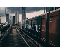 Vías del Metro: Juego de Rompecabezas de Madera de 4000 Piezas para Mayores de 14 años