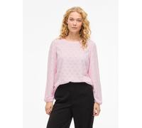 Viasta Cuello Redondo Top De Manga Larga L