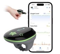 Viatom Oxímetro Pediátrico KidsO2, Monitor de Oxígeno Portátil para Niños, Medidor de Sueño Bluetooth con APP e Informe PC, Sensor de Pulso Spo2 Portátil