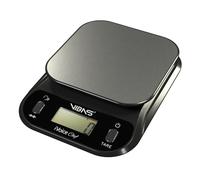 VIBAS iVoice Chef Balanza de Cocina Parlante para Invidentes y Adultos Mayores,Habla 5 Idiomas,Ayuda Auditiva para Orientación,Repetición de Peso,Volumen Ajustable,Capacidad 10 Kg-22lb,Pilas Incluidas